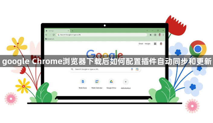 google Chrome浏览器下载后如何配置插件自动同步和更新1