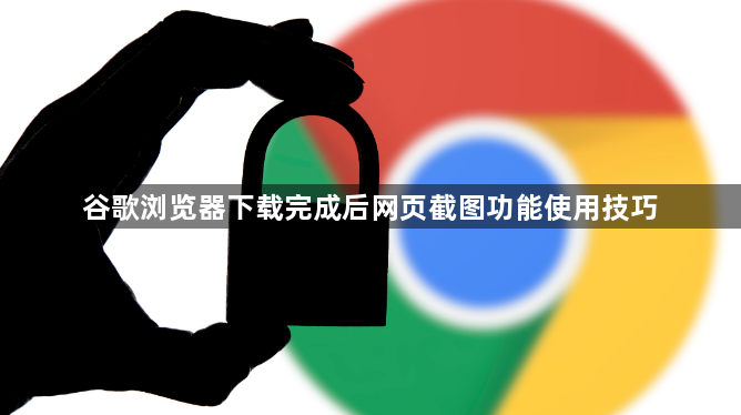 谷歌浏览器下载完成后网页截图功能使用技巧1