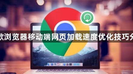 谷歌浏览器移动端网页加载速度优化技巧分享1