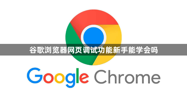 谷歌浏览器网页调试功能新手能学会吗1