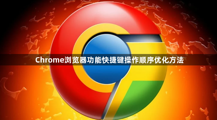 Chrome浏览器功能快捷键操作顺序优化方法1