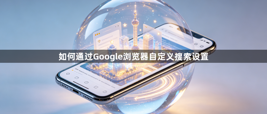 如何通过Google浏览器自定义搜索设置1