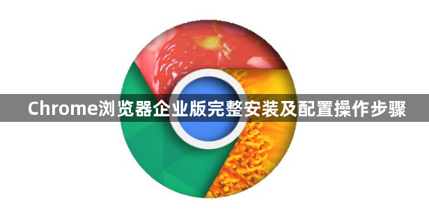 Chrome浏览器企业版完整安装及配置操作步骤1