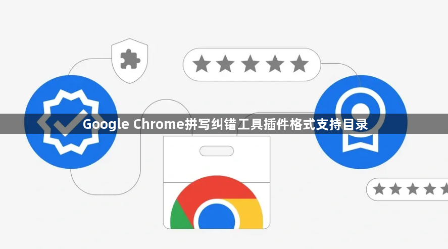 Google Chrome拼写纠错工具插件格式支持目录1
