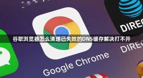 谷歌浏览器怎么清理已失效的DNS缓存解决打不开1