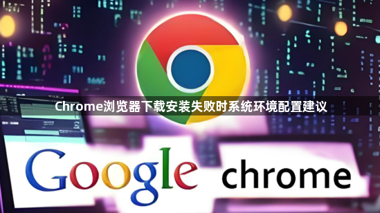 Chrome浏览器下载安装失败时系统环境配置建议1