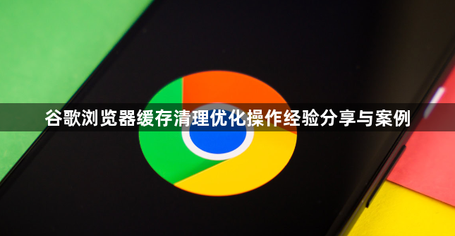 谷歌浏览器缓存清理优化操作经验分享与案例1