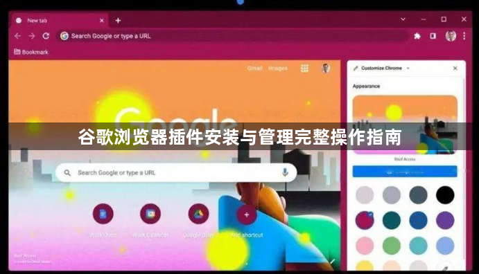 谷歌浏览器插件安装与管理完整操作指南1