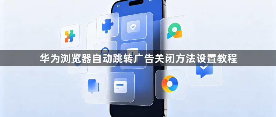 华为浏览器自动跳转广告关闭方法设置教程1