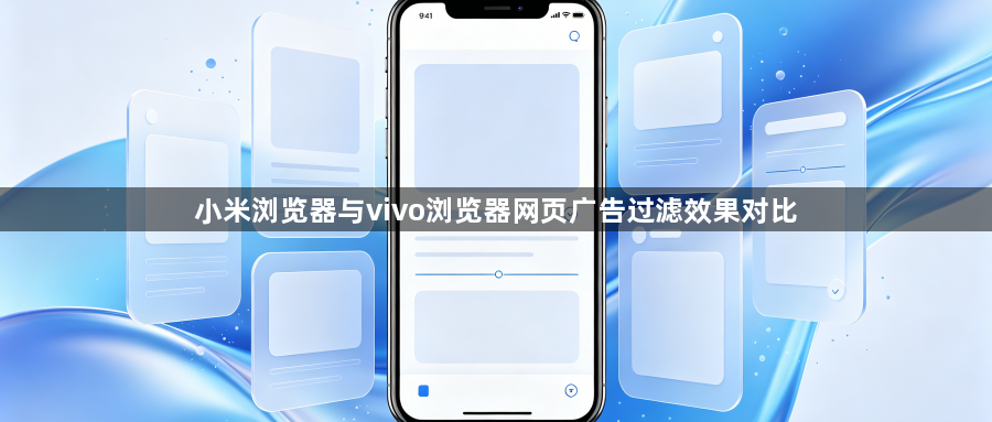 小米浏览器与vivo浏览器网页广告过滤效果对比1