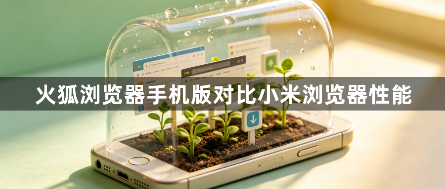 火狐浏览器手机版对比小米浏览器性能1