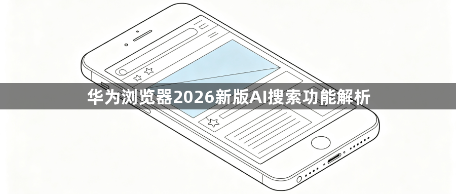 华为浏览器2026新版AI搜索功能解析1