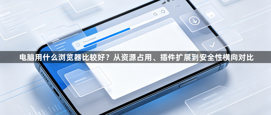 电脑用什么浏览器比较好?从资源占用、插件扩展到安全性横向对比1