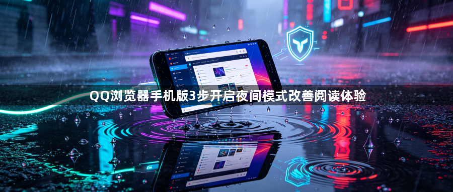 QQ浏览器手机版3步开启夜间模式改善阅读体验1