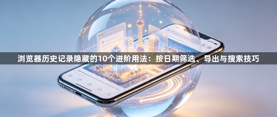 浏览器历史记录隐藏的10个进阶用法:按日期筛选、导出与搜索技巧1
