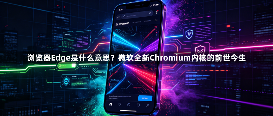 浏览器Edge是什么意思?微软全新Chromium内核的前世今生1