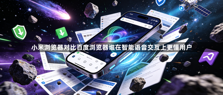 小米浏览器对比百度浏览器谁在智能语音交互上更懂用户1