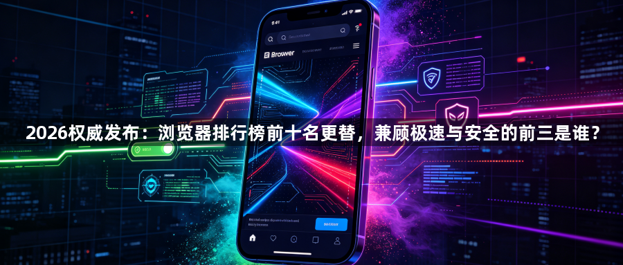 2026权威发布:浏览器排行榜前十名更替,兼顾极速与安全的前三是谁?1