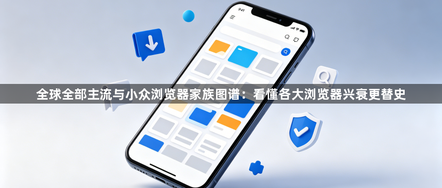全球全部主流与小众浏览器家族图谱:看懂各大浏览器兴衰更替史1