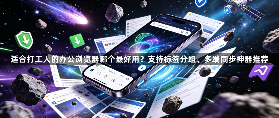 适合打工人的办公浏览器哪个最好用?支持标签分组、多端同步神器推荐1