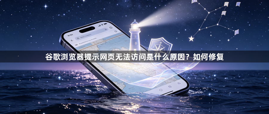 谷歌浏览器提示网页无法访问是什么原因?如何修复1