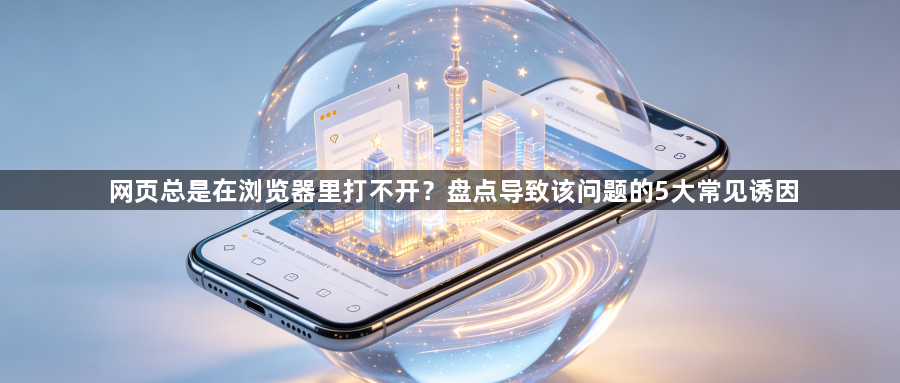 网页总是在浏览器里打不开?盘点导致该问题的5大常见诱因1