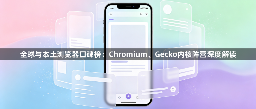 全球与本土浏览器口碑榜:Chromium、Gecko内核阵营深度解读1