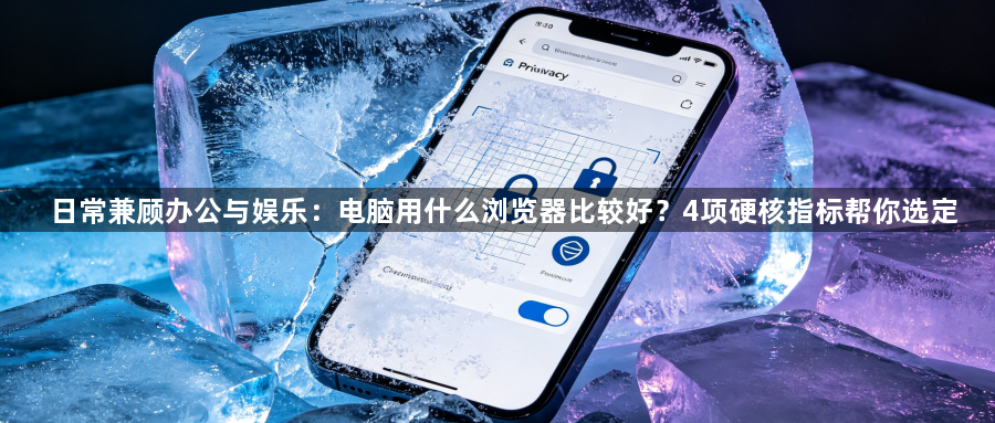 日常兼顾办公与娱乐:电脑用什么浏览器比较好?4项硬核指标帮你选定1