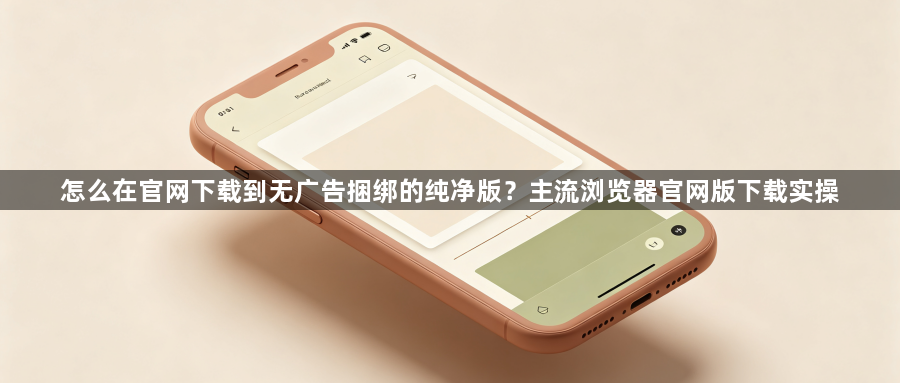 怎么在官网下载到无广告捆绑的纯净版?主流浏览器官网版下载实操1